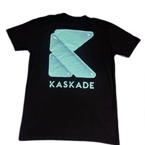 MEDIUM - KASKADE DIAMOND BLUE BIG LOGO SHIRT